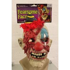  Fearsome Faces Mask Clown: Toys & Games