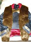 Mens One Size Eragon King Prince Fur Wrap Tunic Costume