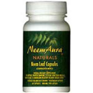  Neem Aura   Neem Leaf Organic, 500 mg, 60 veggie caps 