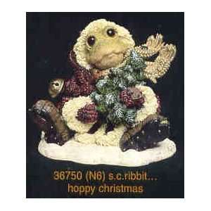  Boyds Wee Folkstone S.C. RibbitHoppy Christmas 