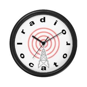  Radio Locator World Wall Clock by CafePress: Home 