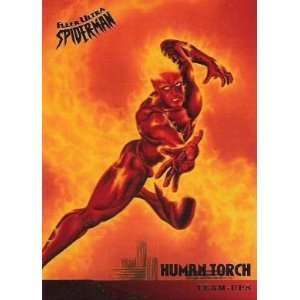  1995 Fleer Ultra Marvel Spider Man Card #120 : Human Torch 