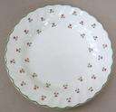 The pictured item is a Johnson Brothers Laura Ashley Thistle Dinner 