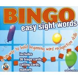  Bingo Easy Sight Words Gr K 2: Toys & Games