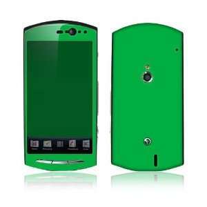  Sony Ericsson Xperia Neo Decal Skin Sticker   Simply Green 
