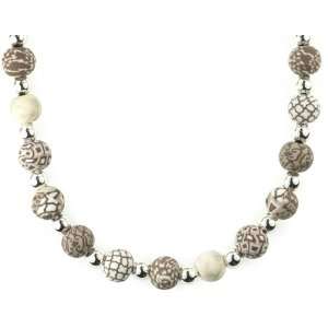   Petite Silverball   Latte * Viva Bead New Clay Artisan