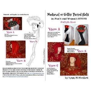  Medieval or Gothic Period Hats Pattern 