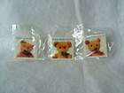 Lot of 3 Metal Teddy Bear Stamp Pins Pin   MINT!!!