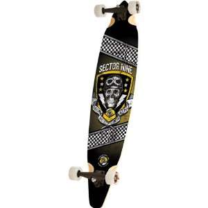Sector 9 Co Pilot Complete Skateboard   Yellow / 42.0 L x 9.6 W x 33 