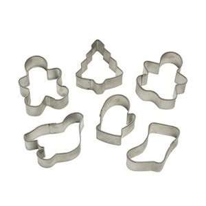    Wilton 6 Piece Holiday Mini Cookie Cutter Set: Everything Else
