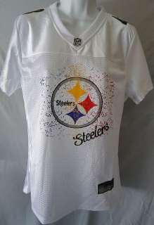 Pittsburgh Steelers 43 Troy Polamalu White Jersey Shirt Top Juniors 