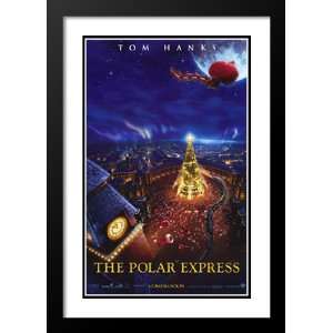 The Polar Express 32x45 Framed and Double Matted Movie Poster   Style 