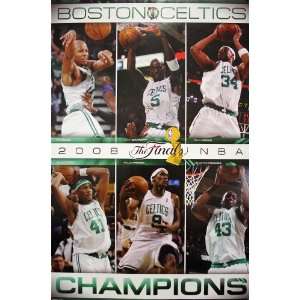  Boston Celtics 2008 NBA Champs 22 X 34 Poster