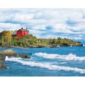  Lighthouse Point 1000 Piece Jigsaw Puzzle: Toys & Games