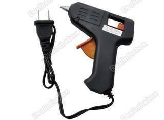   Hot Melt Glue Gun 20 WATTS Trigger Mini Black Heating Brand  