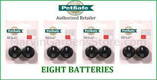 PACK PETSAFE BATTERY RFA 67D 11 RFA 67 8 X BATTERIES  