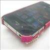 Bling Rhinestone Crystal Bow Case Cover for Iphone 4 4S ~  
