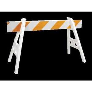  X 8 X 6 Plastic Barricade Rail With Engineer Grade 