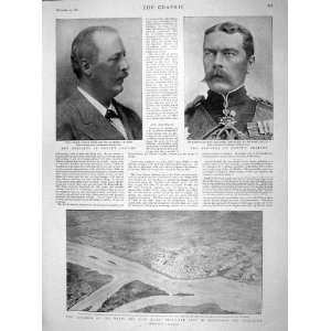  1898 Lord Cromer Kitchener Khartoum Nile Clery Soldiers 