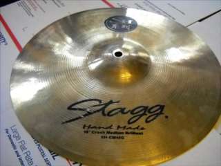 DEMO CYMBAL SALE Stagg 15 Medium Brilliant Crash  