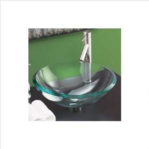  Bundle 38 Translucence Round Glass Vessel Sink Finish 