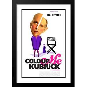 Colour Me Kubrick 20x26 Framed and Double Matted Movie Poster   Style 