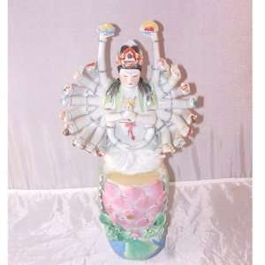  12 Kwan Yin Thousand Hands Figurine: Everything Else
