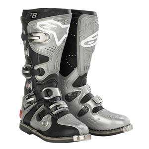  Alpinestars Tech 8 Boots   2009   13/Black/Silver 