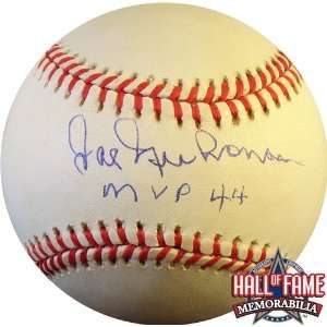  Hal Newhouser Autographed/Hand Signed Rawlings Official AL 