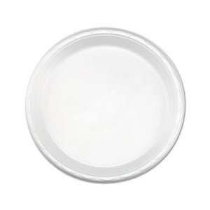  White Round Plastic Plates, 10 (DZOGFP10500) Category 