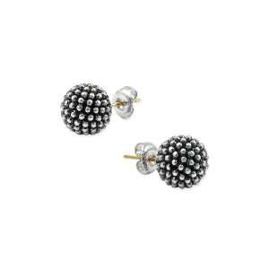  Lagos Columbus Circle Ball Stud Earrings Jewelry