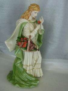 Franklin Mint Rose of Tralee Irish Lady Figurine NIB  