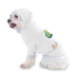  Abby Rocks My World Hooded T Shirt for Dog or Cat X Small 