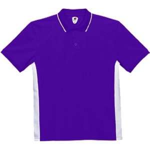   Colorblock Polo Shirts PURPLE/WHITE A2XL: Sports & Outdoors