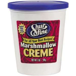 Shurfine Marshmallow Cr?me   12 Pack Grocery & Gourmet Food