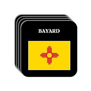  US State Flag   BAYARD, New Mexico (NM) Set of 4 Mini 