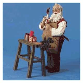   Fabriche Santa Claus Norman Rockwell Toymaker 