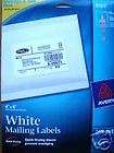 avery 8169 white mailing 4 x6 mailing labels 75 ct