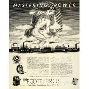  1945 Ad Foote Bros. Gear & Machine Speed Reducers 