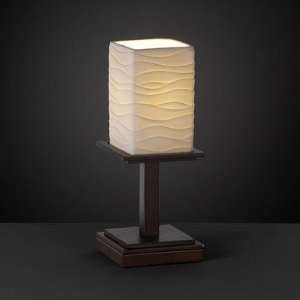   15 BMBO DBRZ Montana   One Light Short Table Lamp: Home Improvement