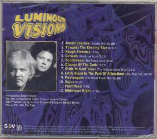 Tangerine Dream Luminous Visions Soundtrack Promo CD  