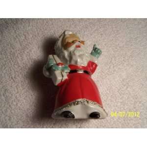  Lefton Ceramic Santa Figurine Salt/pepper Shaker 