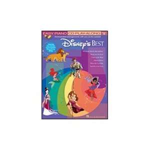 Hal Leonard Disneys Best   Easy Piano CD Play Along Volume 15 (Book 
