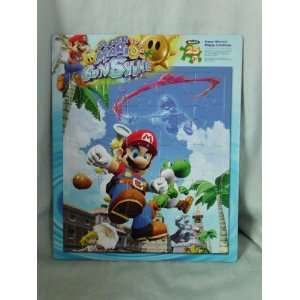 2003 Roseart Super Mario Sunshine  Super Marios Happy Landing  Tray 