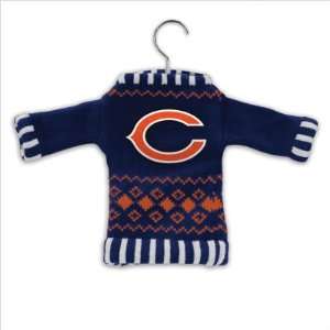  Chicago Bears Knit Sweater Ornament