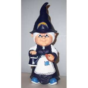    San Diego Chargers NFL Female Garden Gnome: Sports & Outdoors