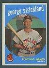 1959 Topps #207 George Strickland (Indians) (GB) Ex Mt