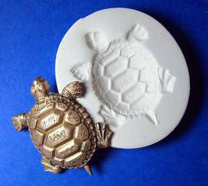 TURTLE TORTOISE ~ CNS polymer clay mold Sculpey FIMO  