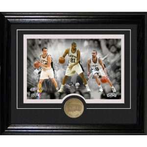  SAN ANTONIO SPURS Desk Top 13 x 16 Framed PHOTOMINT By 