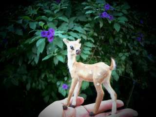 Deer Furry Animal Baby Girl ArtDoll *Not Stuffed Fairy Pal Gift for 